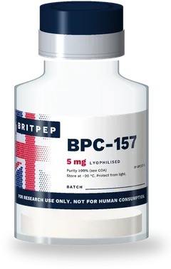 BPC-157 research peptide vial