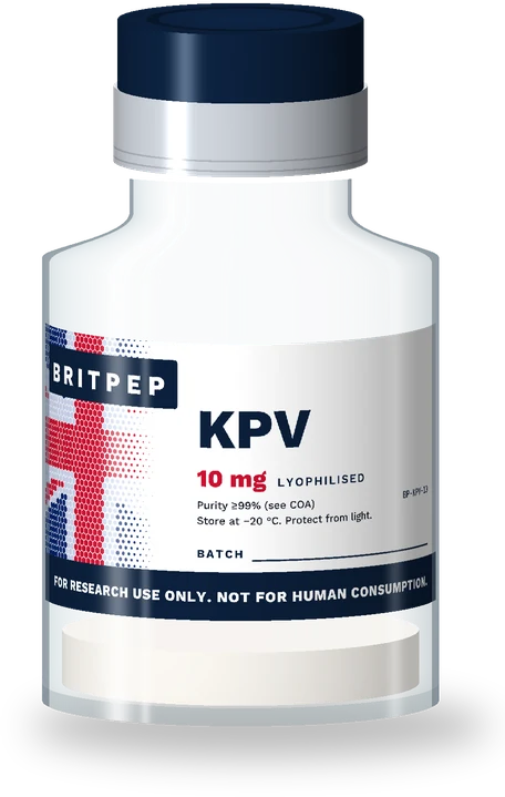 KPV 10 mg research peptide vial